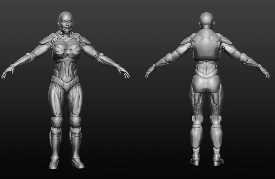 Titan Armor 3D Model Project.