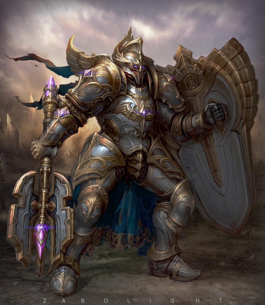 Artstation Golden Paladin Zabo Light