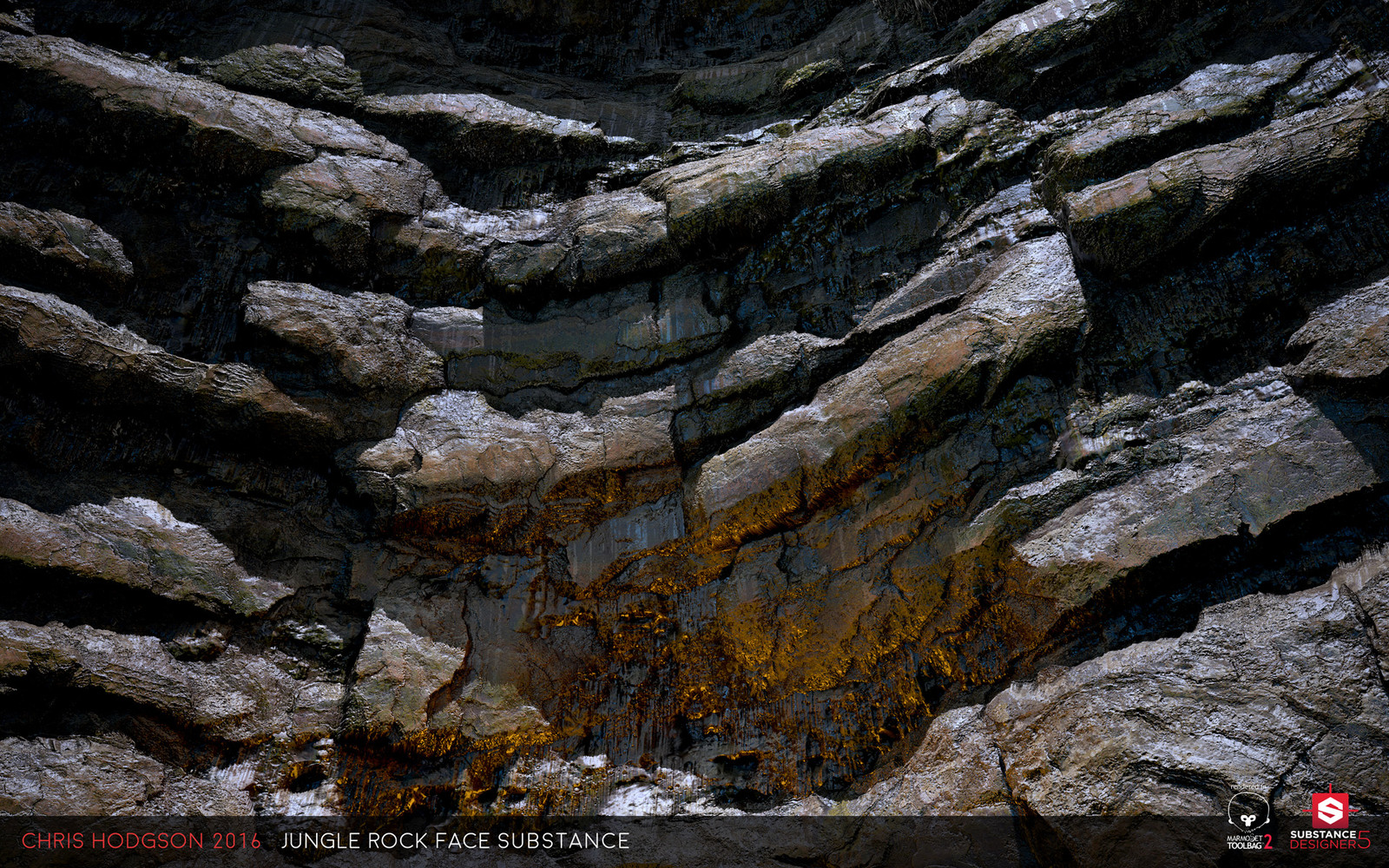 A version showing only the base rock layer