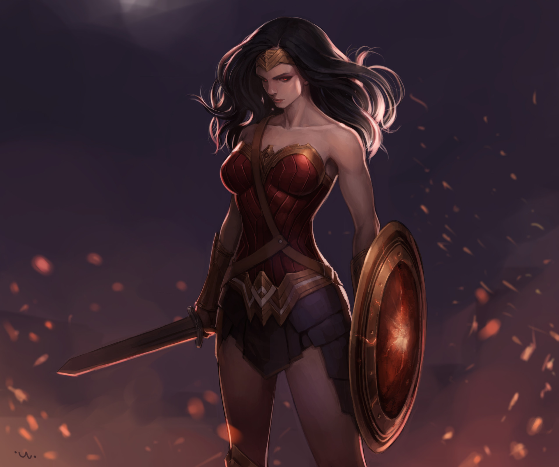 Wonder Woman Nipples