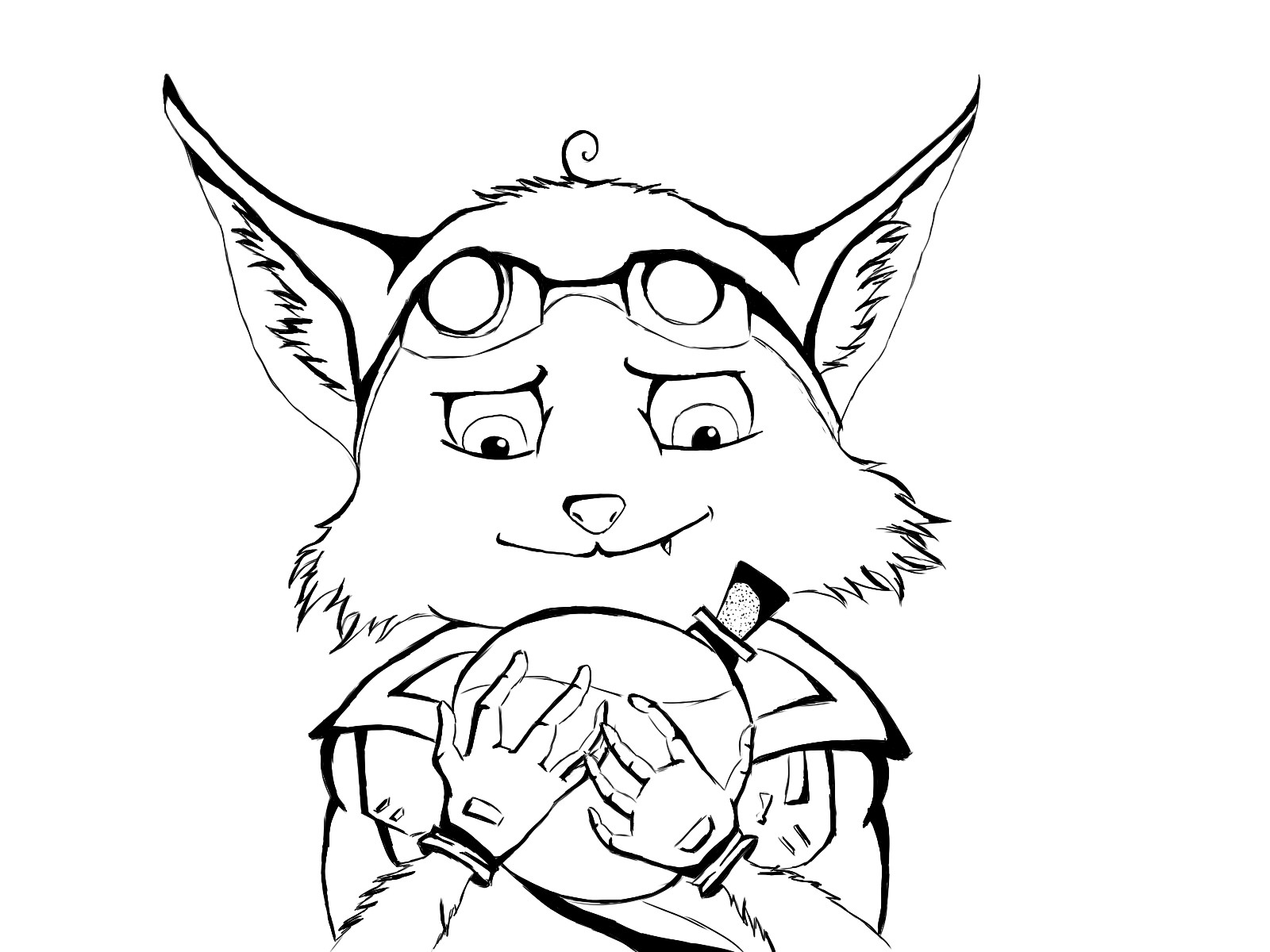 pip sketch from paladins champions of