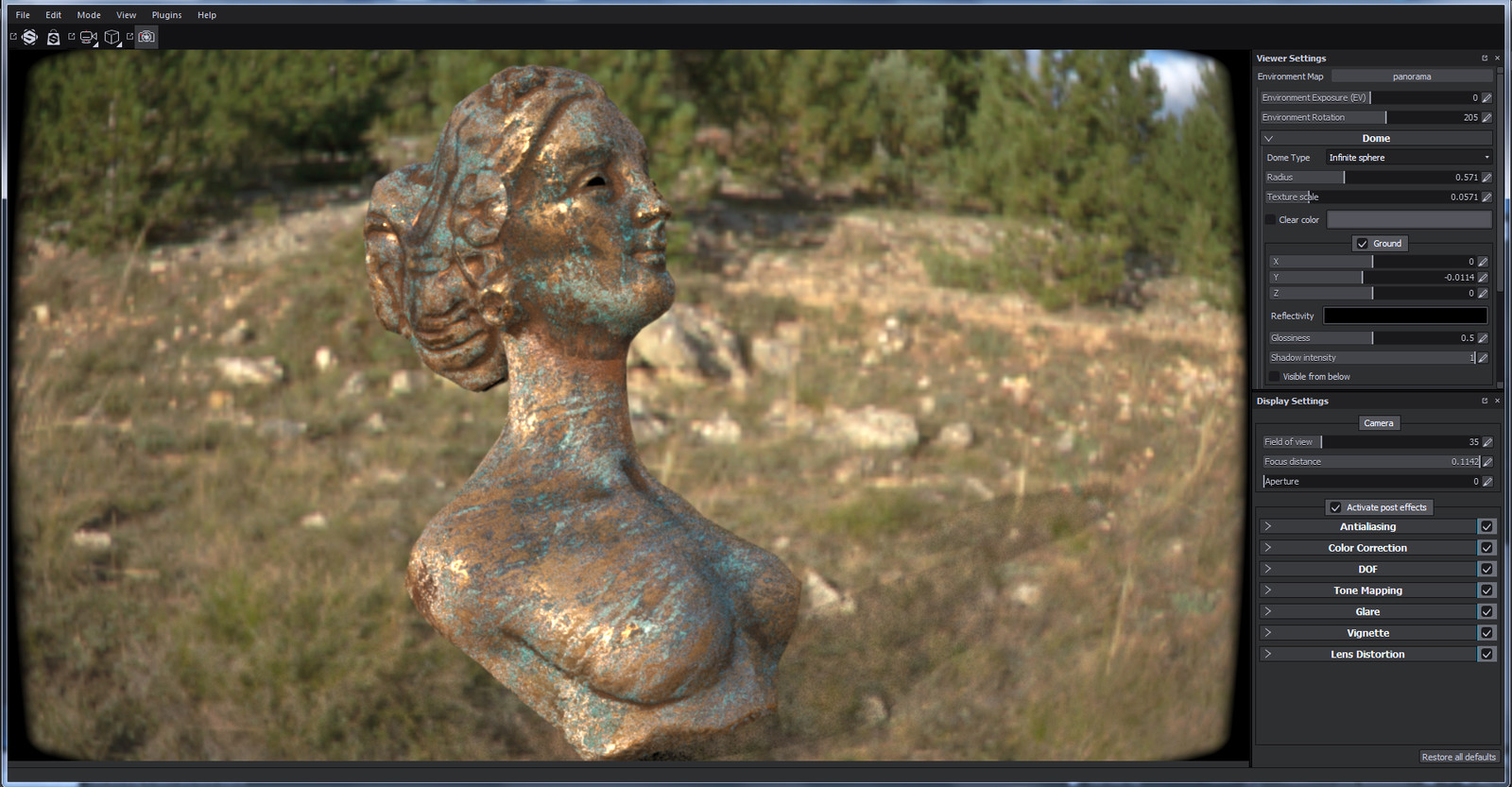 first study of material