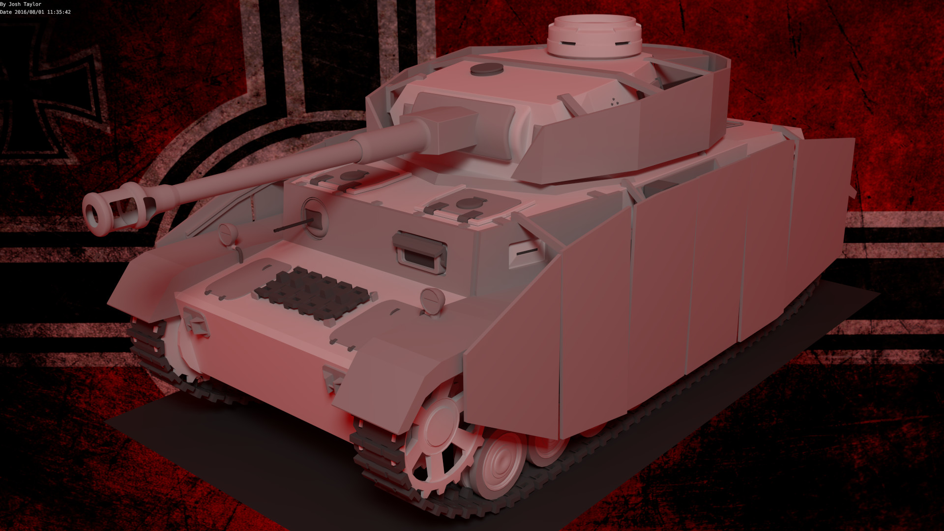 Artstation Panzer Iv Ausf H Josh Taylor