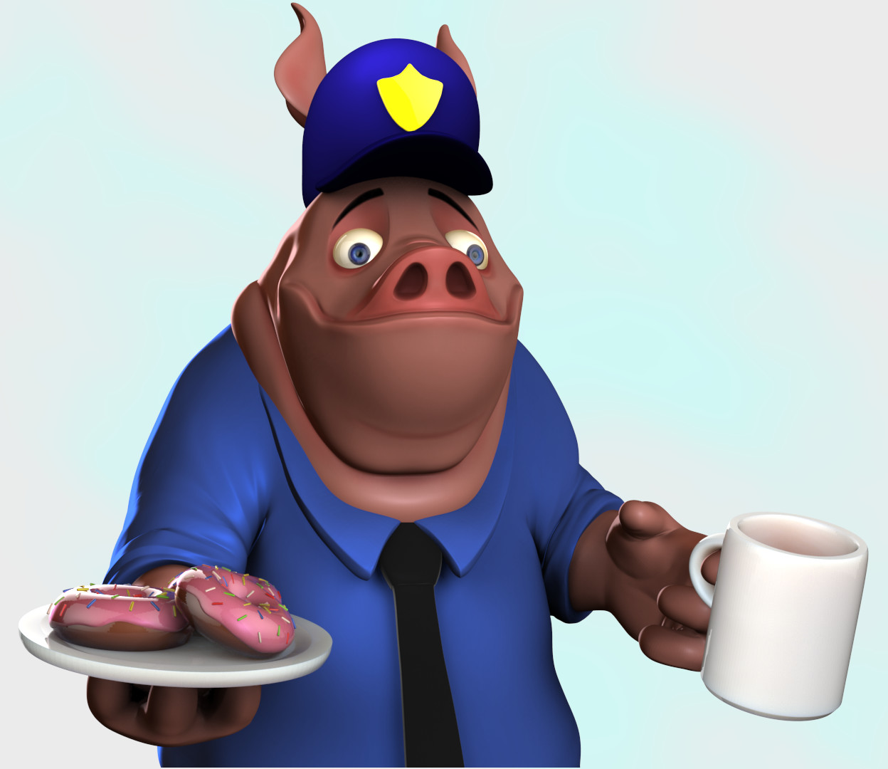 ArtStation - Pig Cop