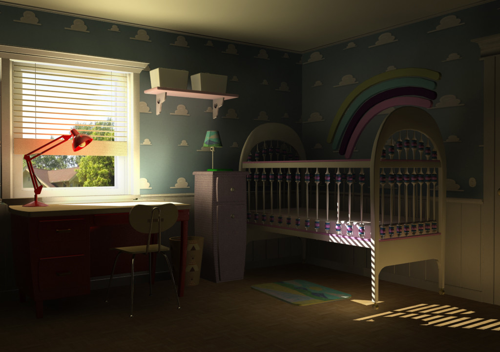 Artstation Andy S Room From Toy Story Wip Lena Massa
