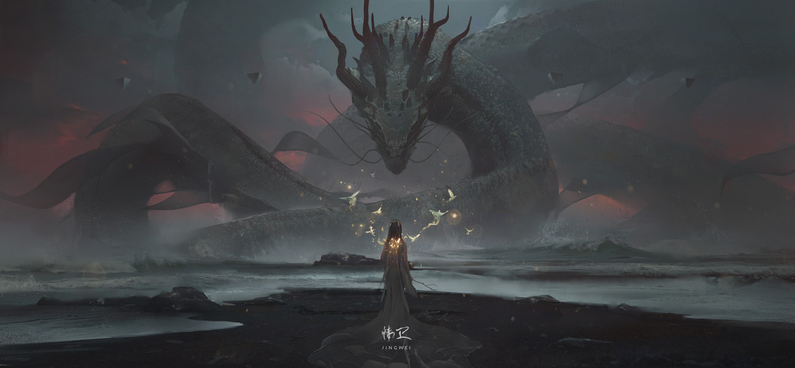 Guest Artist Series The Legend of Jingwei by William Wu