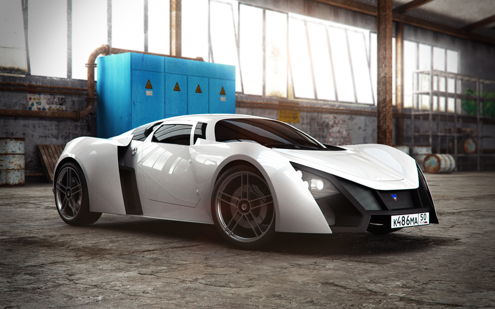 Anton Kazmin Marussia B2 Anton Kazmin Marussia B2