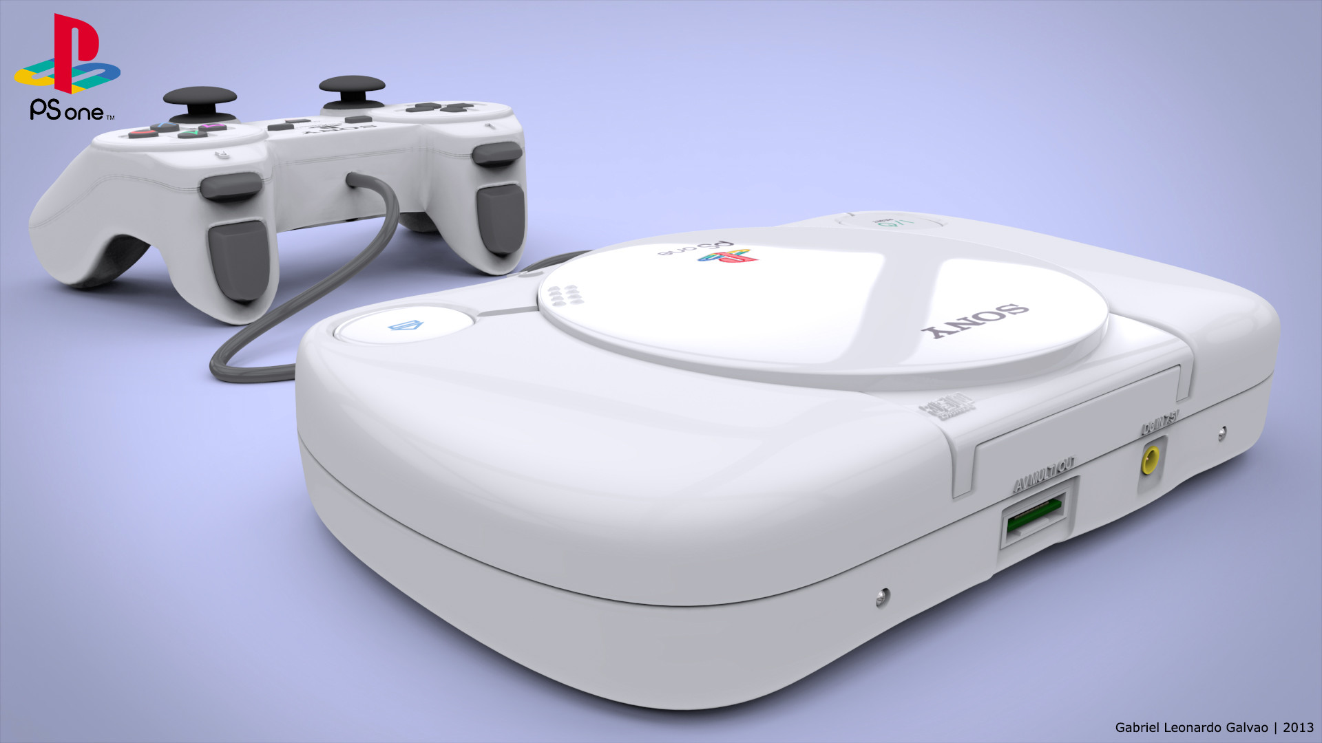 artstation psone 3d model gabriel