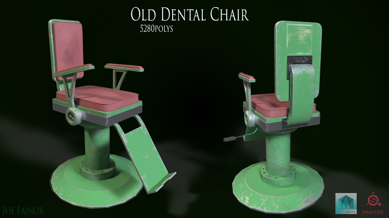 Artstation Old Dental Chair