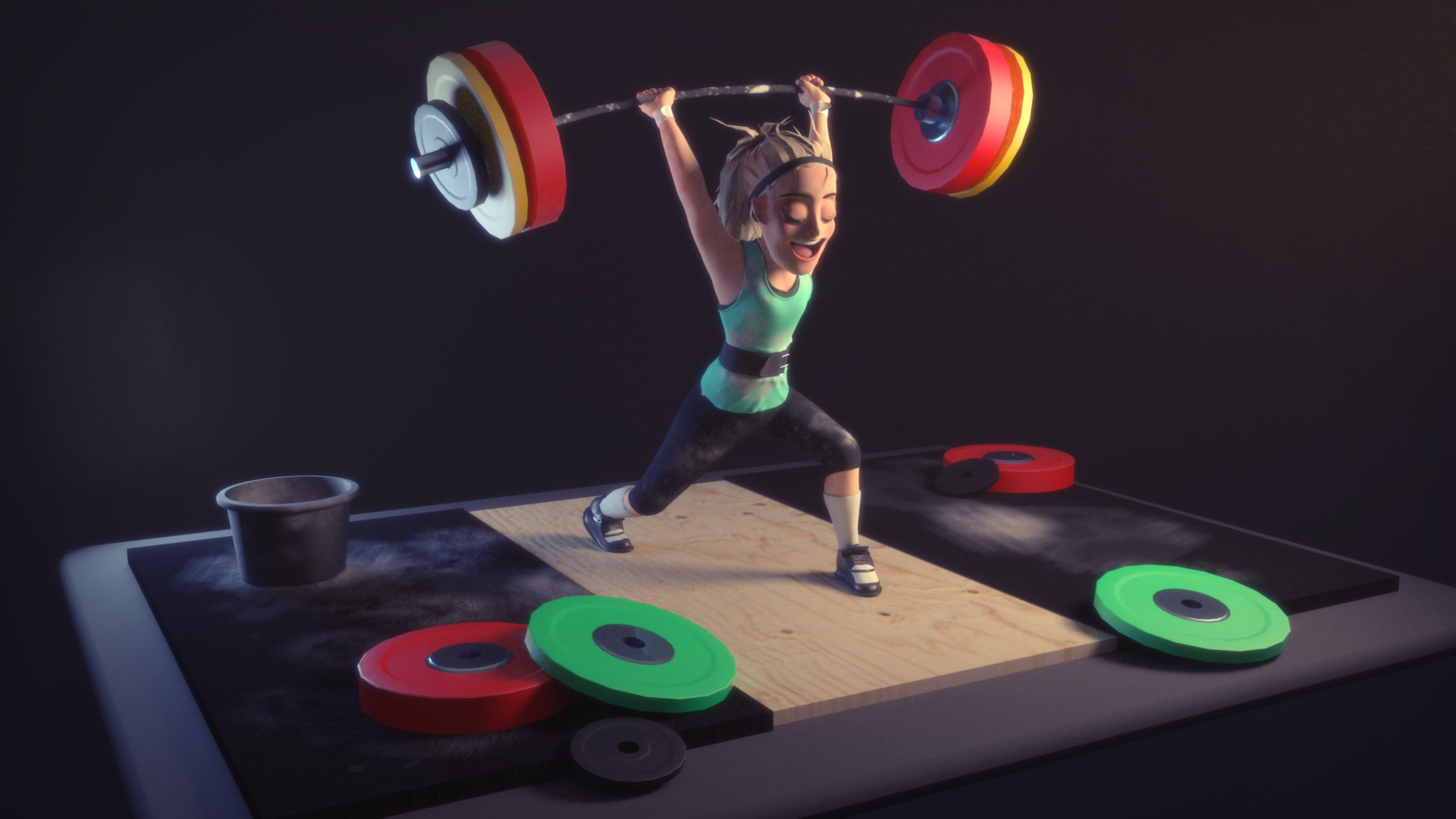 Artstation Crossfit Athletes Ilya Antonov