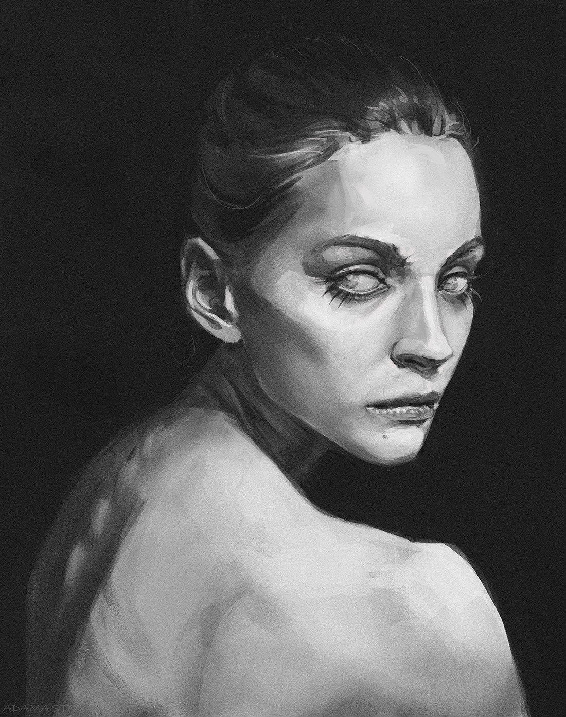 Kseniia Tselousova - Portrait studies
