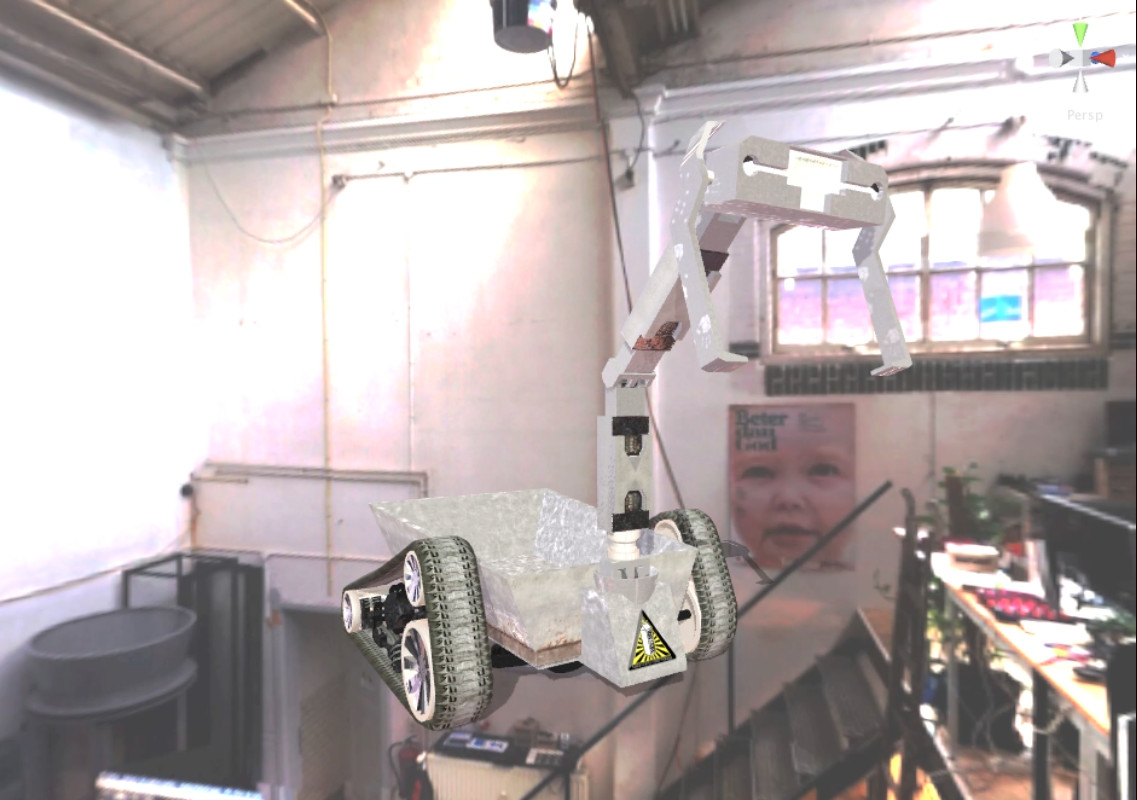 Robot - Lighted with HDRI