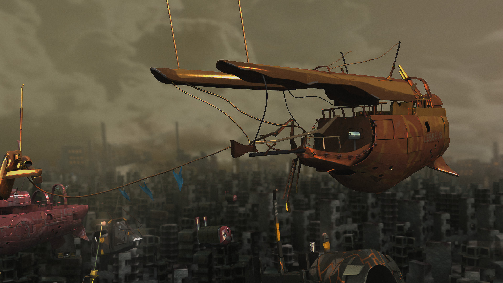 Luis Zamora - Ian mcque fan art Floating Ships