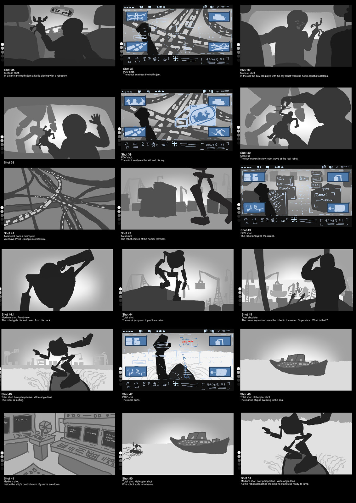 First Digital storyboard