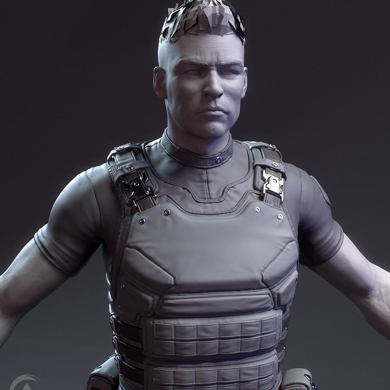 Ashes of Mankind - Starting Outfit Highpoly