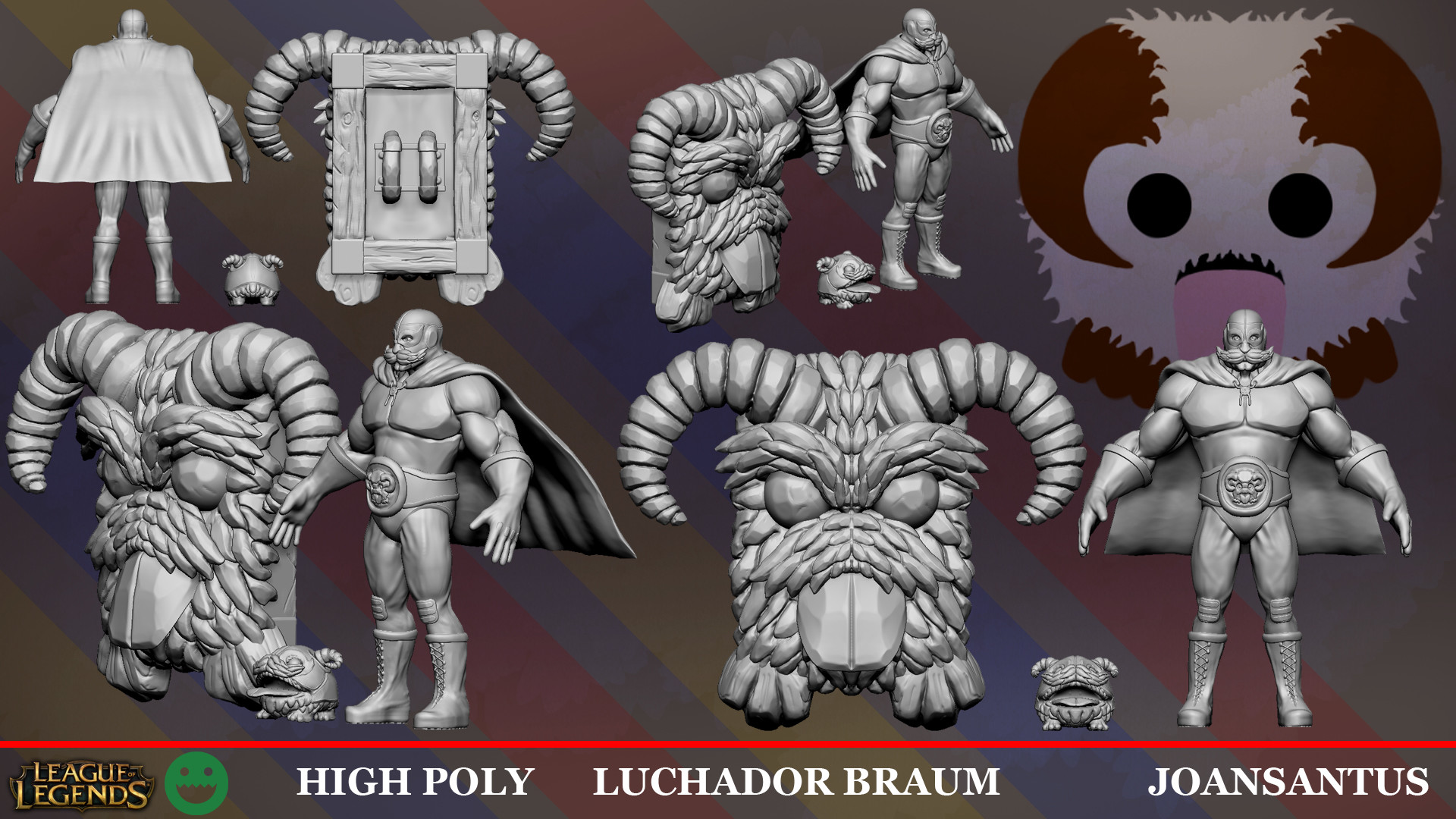 Joan Santus Sanchez - Luchador Braum, image size:1920x1080