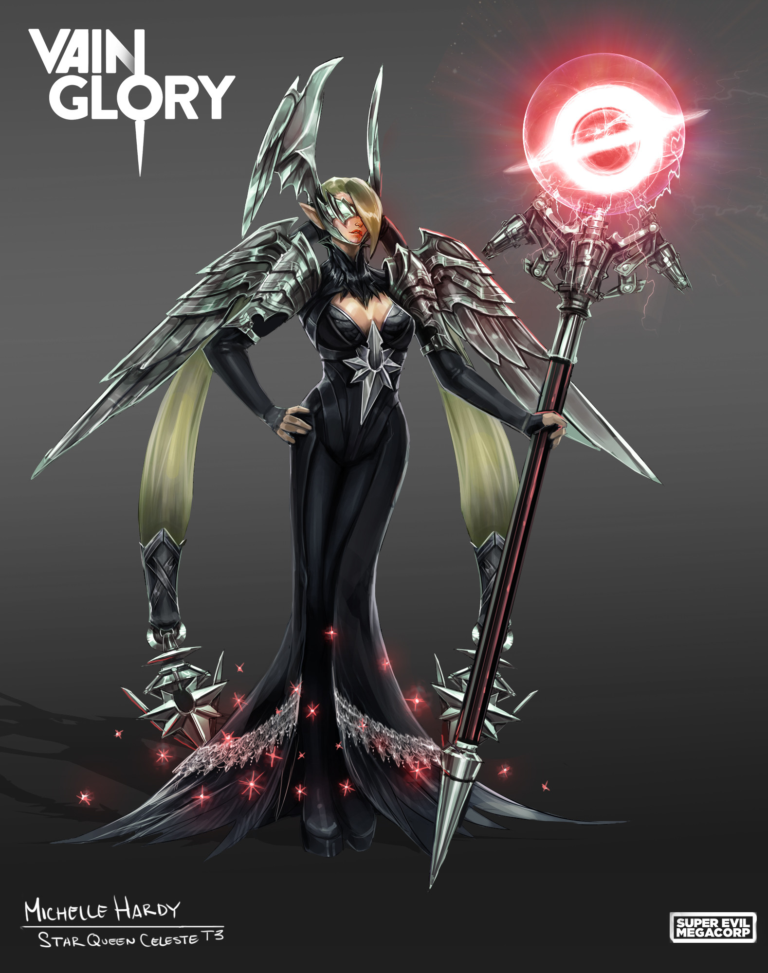 Michelle Hardy Star Queen Celeste Tier 3 Concept Vainglory