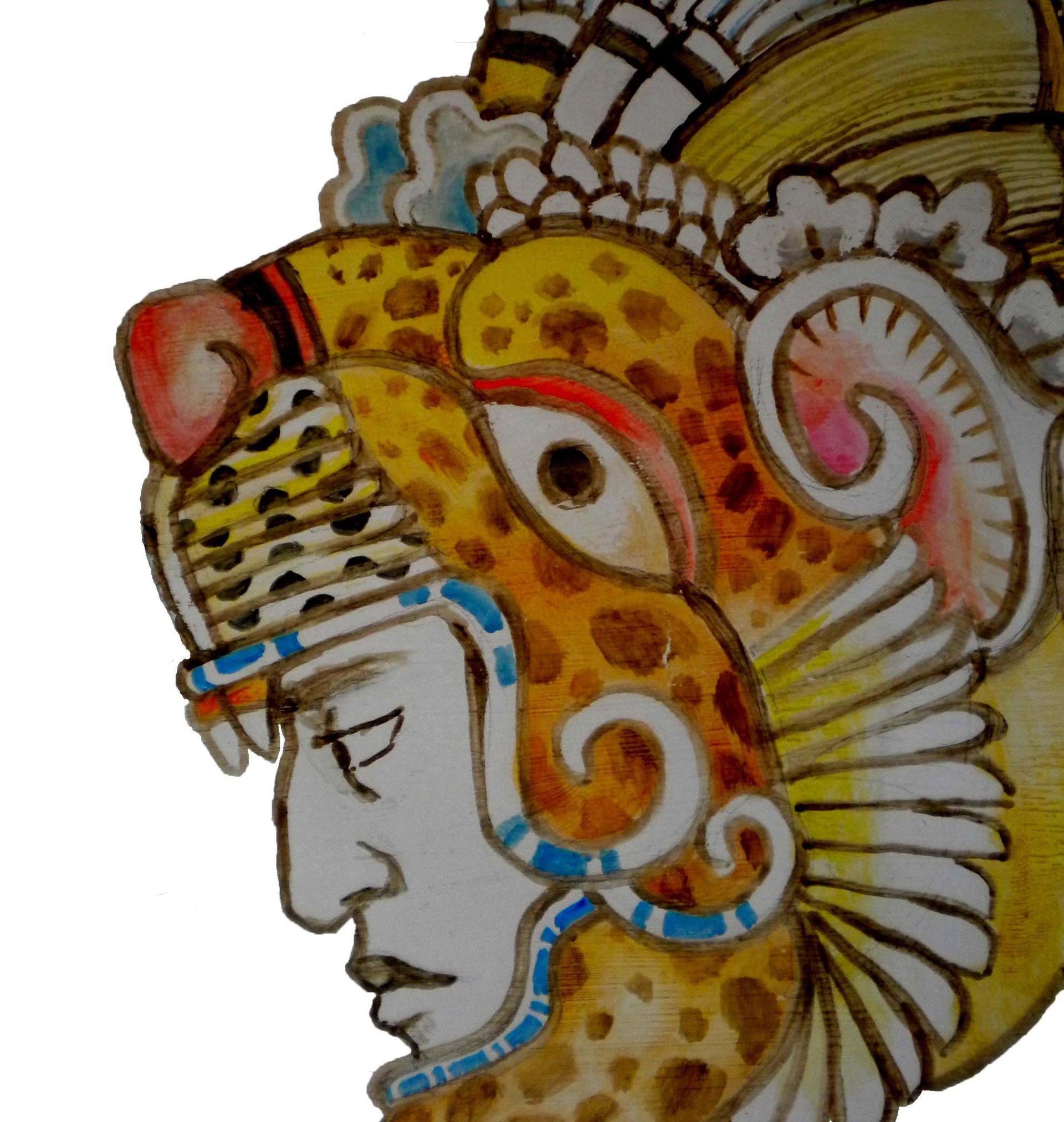 Science Meets Art - Aztec Jaguar Warrior.