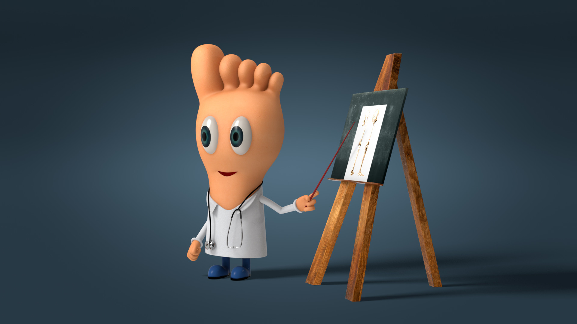 ArtStation Cartoon Foot Doctor