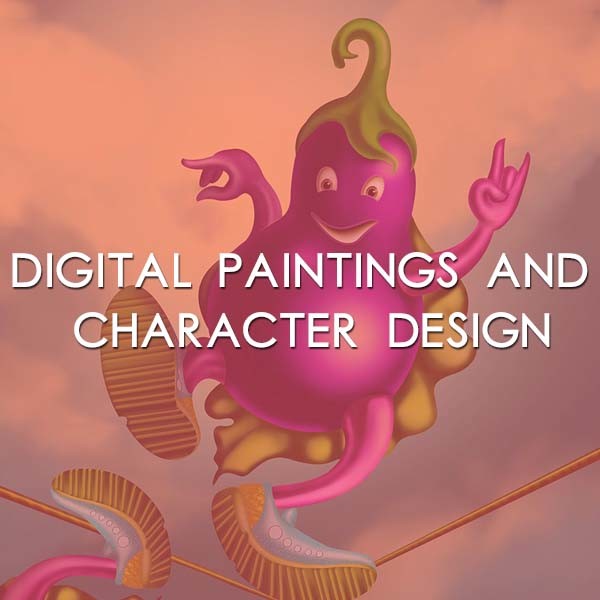 Artstation Digital Paintings Character Design Satya Bhat