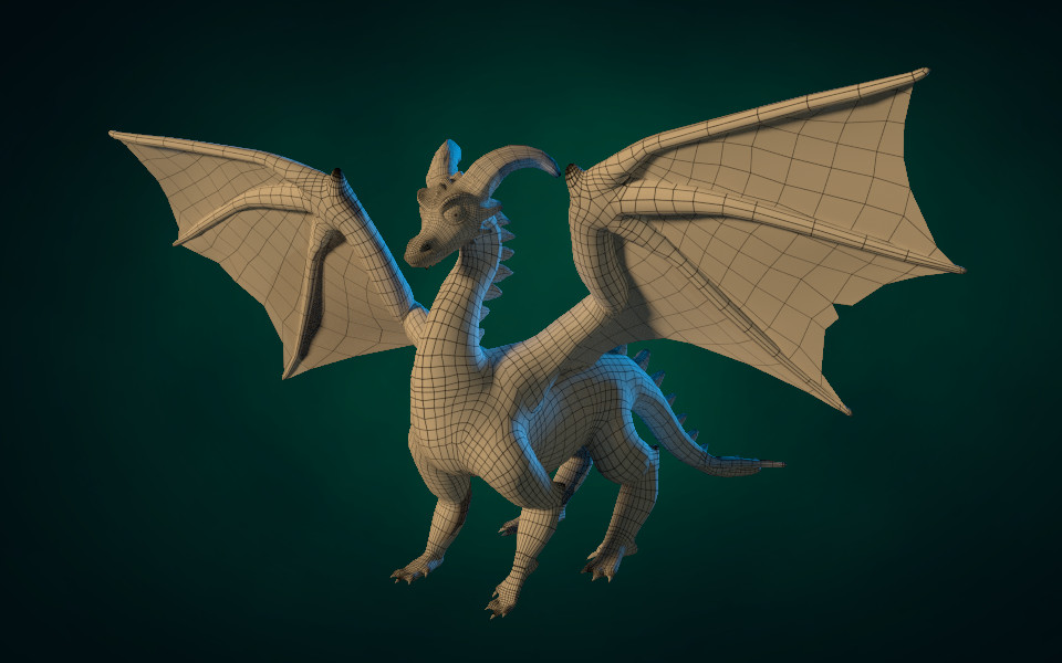 Artstation Smug The Dragon Magdalena Tatarczany