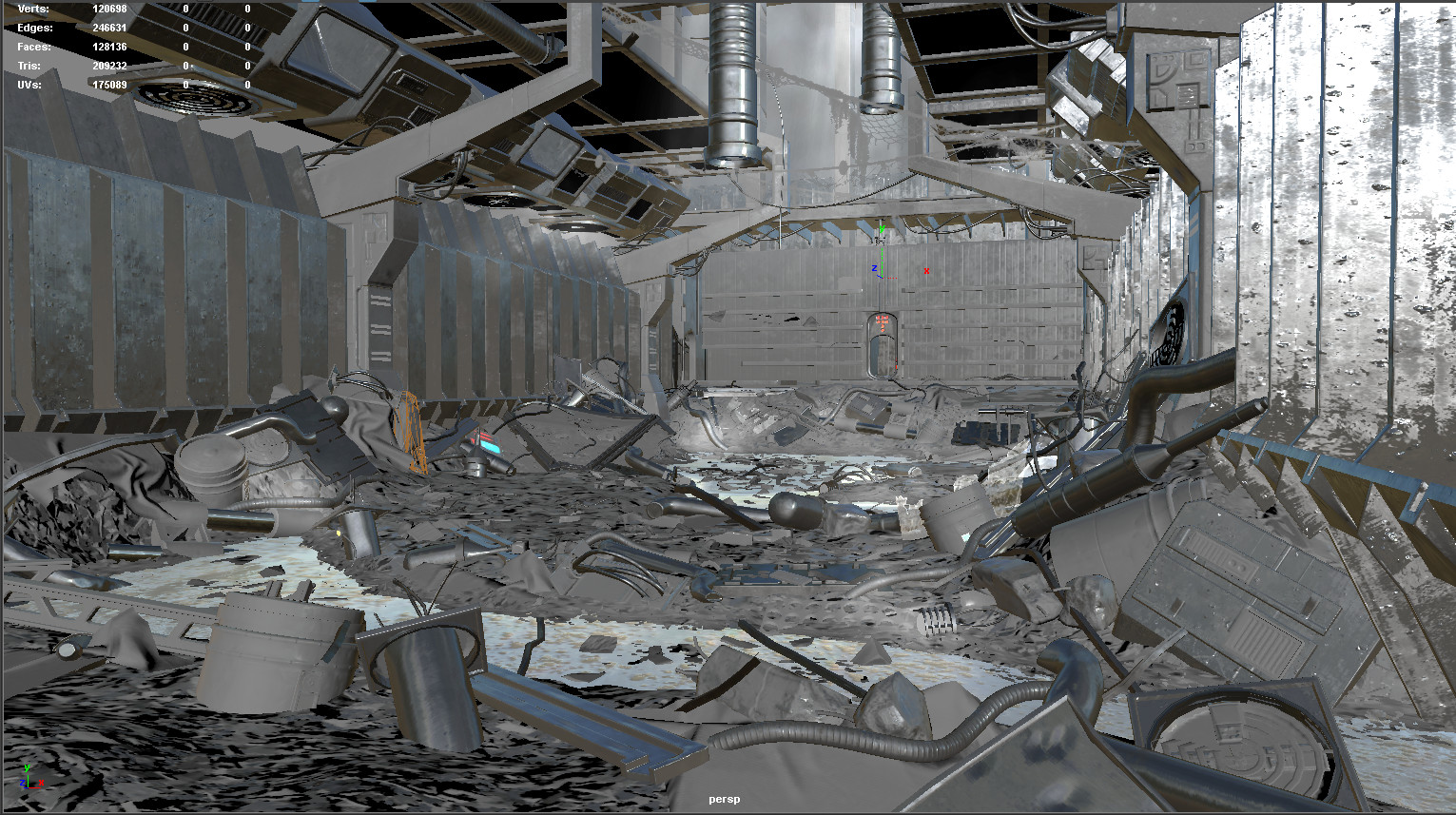 Senior 3D Environment Artist LEGO Star Wars The Force Awakens Trash