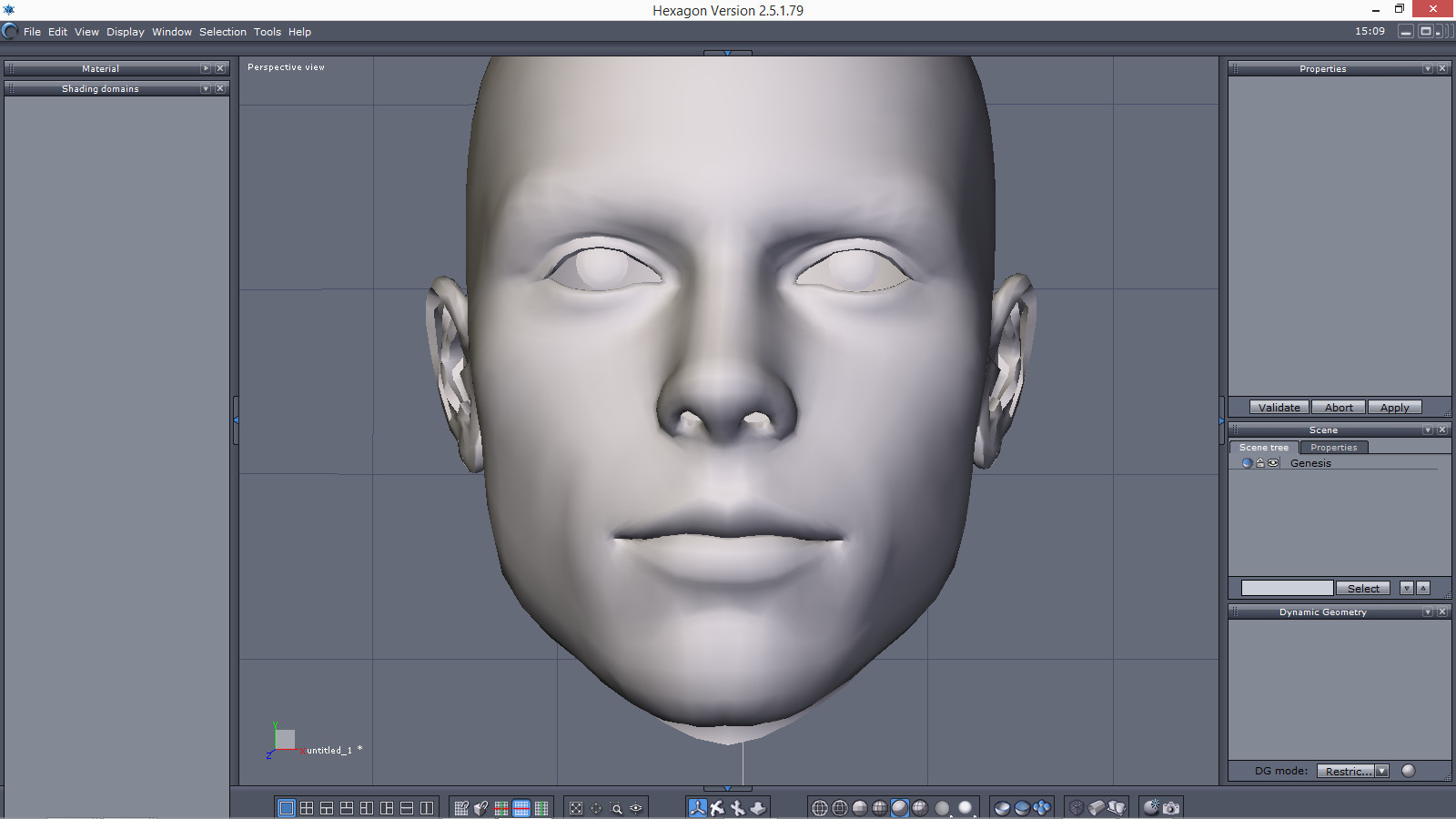 Face Sculpting - Front