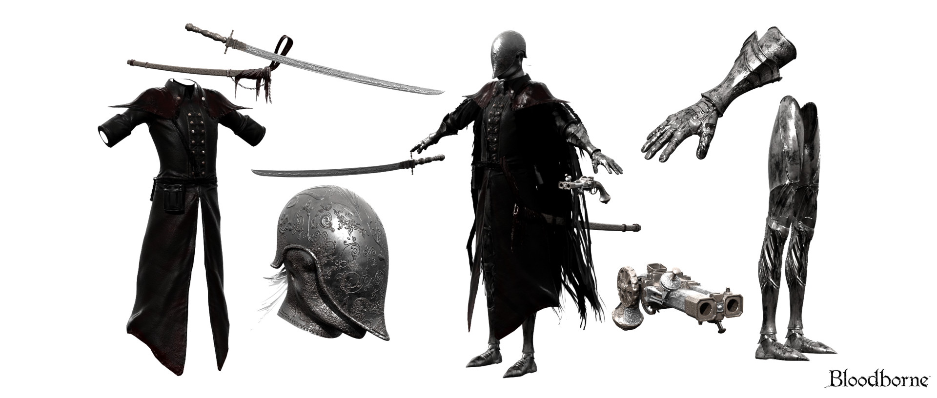 ArtStation - Bloodborne-Bloody Crow, PP Wang