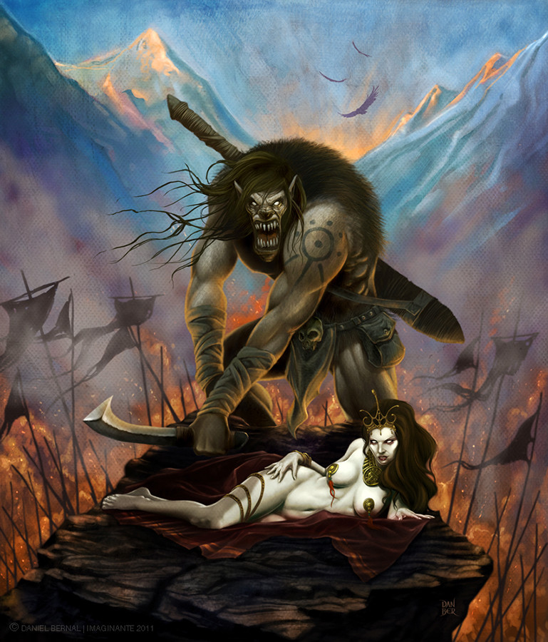 Erotic fantasy art