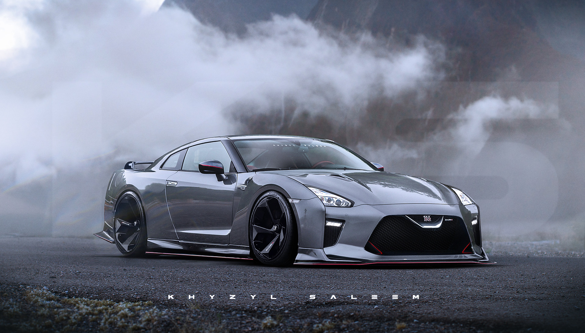 ArtStation - Nissan Skyline R36 GT-R