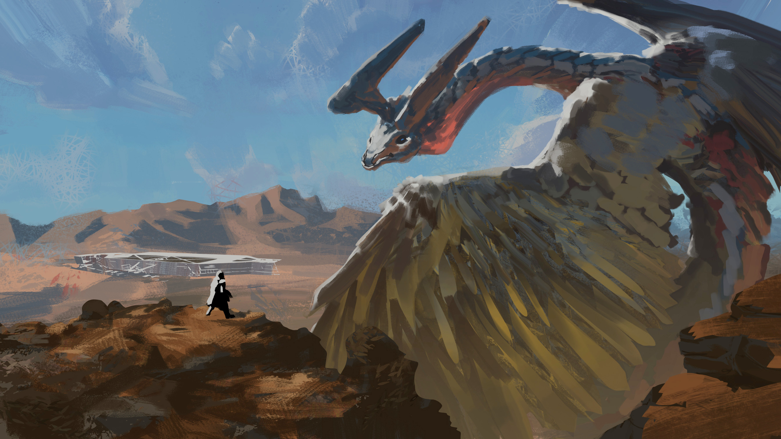 Original composition before I scrapped it
