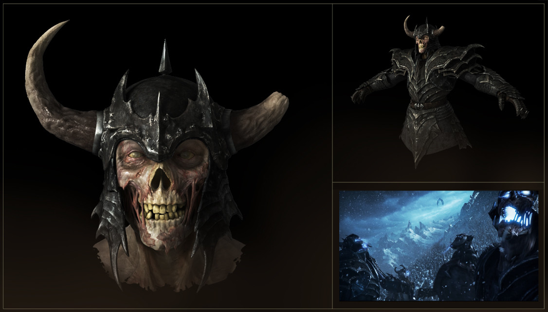 Artstation Undead Warrior Wrath Of The Lich King