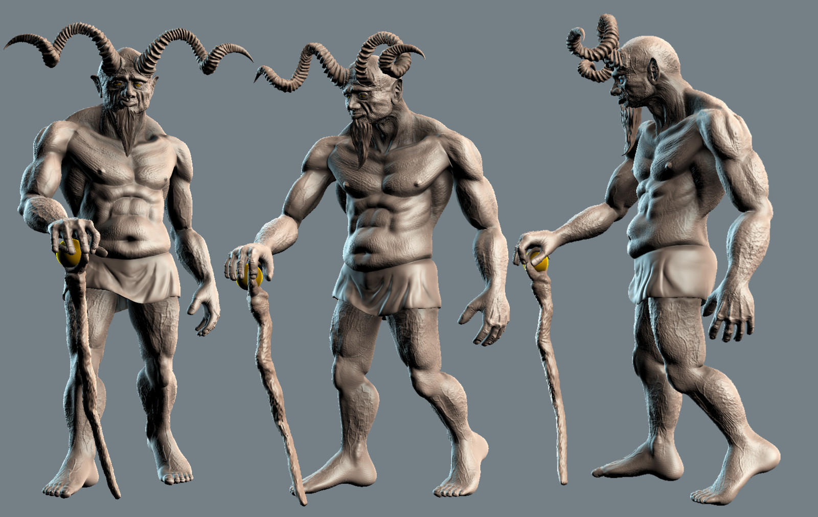 Final Mesh with lighting