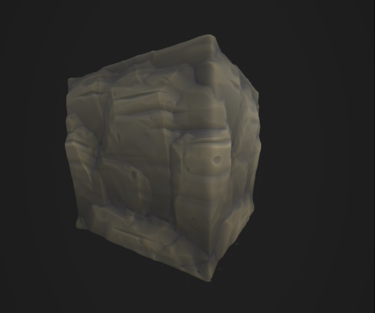 Stylized Stone Material
