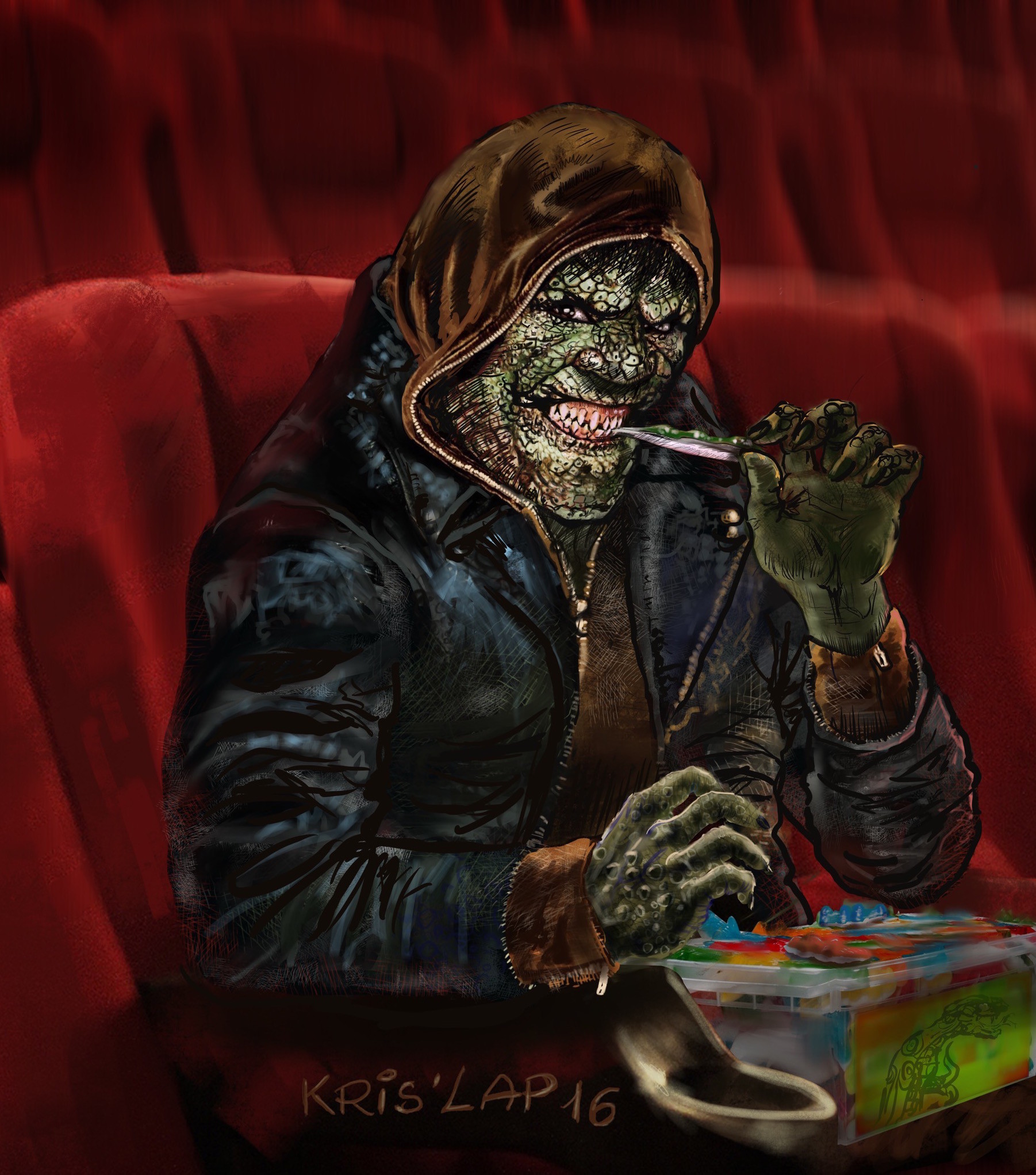 Killer sales croc jacket