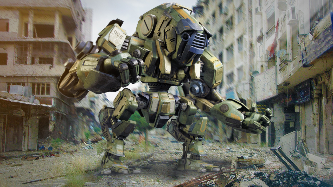 ArtStation - 3D Mech Model