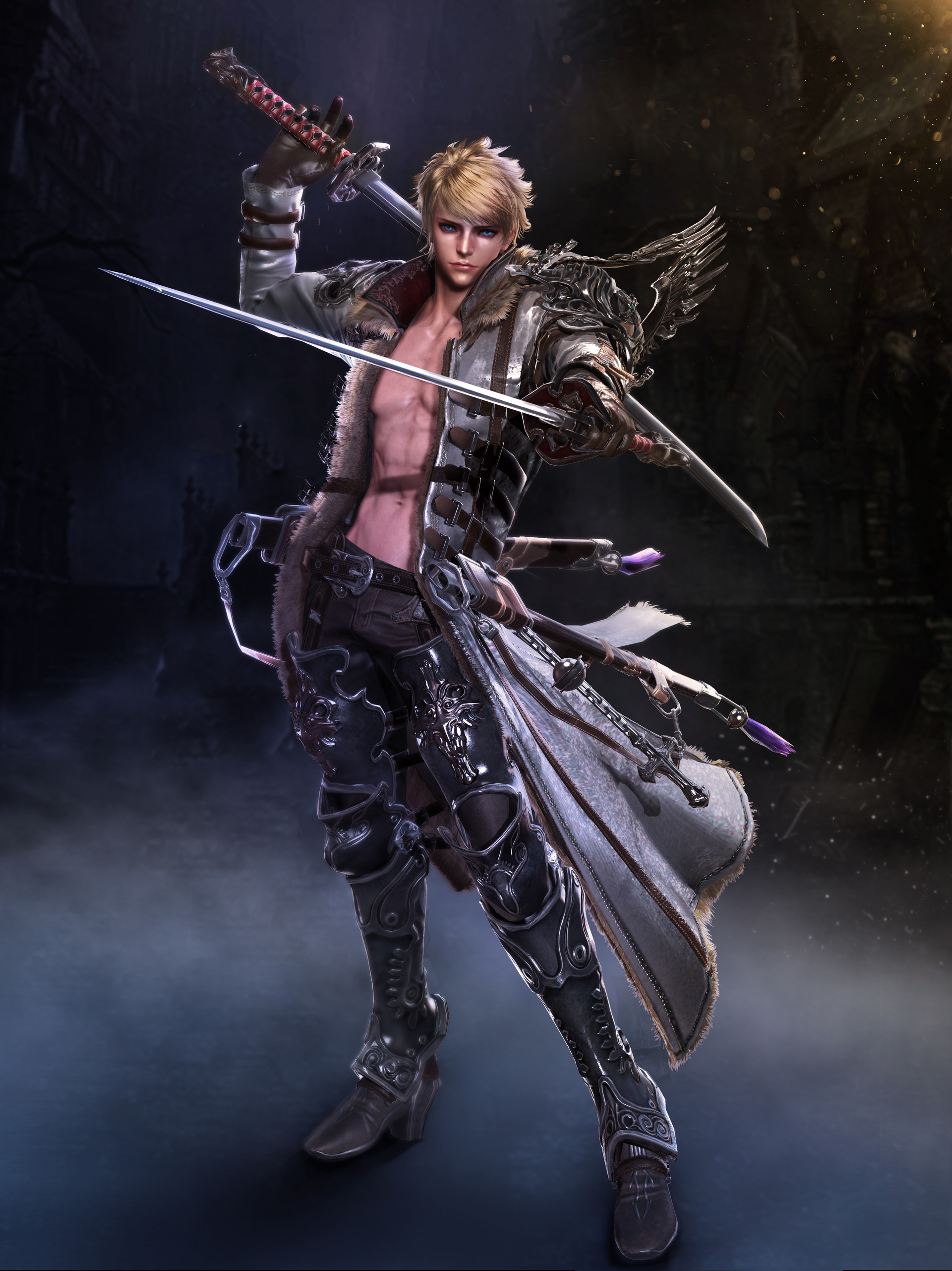 Artstation Sword Man Sim Insu