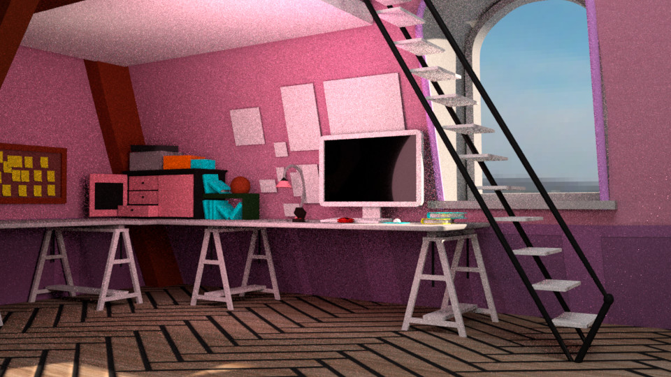 Miraculous Ladybug - Marinette's Room.