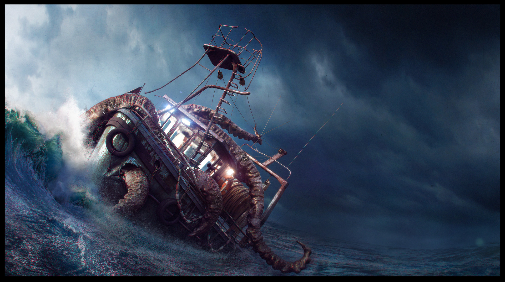Https kraken12 at. Кракен в Норвегии. Кракен и корабль арт. Кракен Морское чудовище пираты Карибского. Кракен битва титанов.