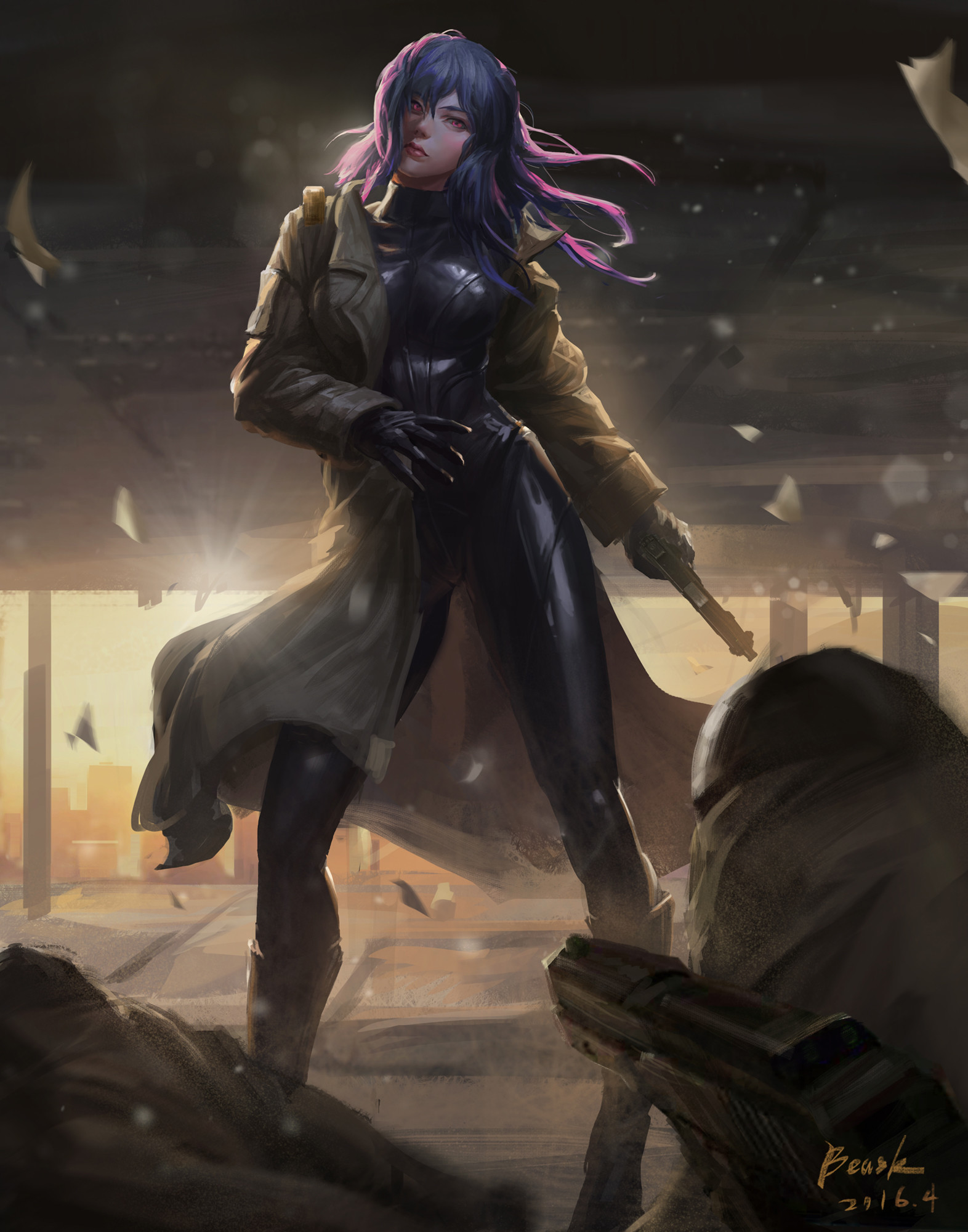 Artstation 草薙素子of Ghost In The Shell B Beask Artstation 草薙素子of Ghost In The Shell B Beask