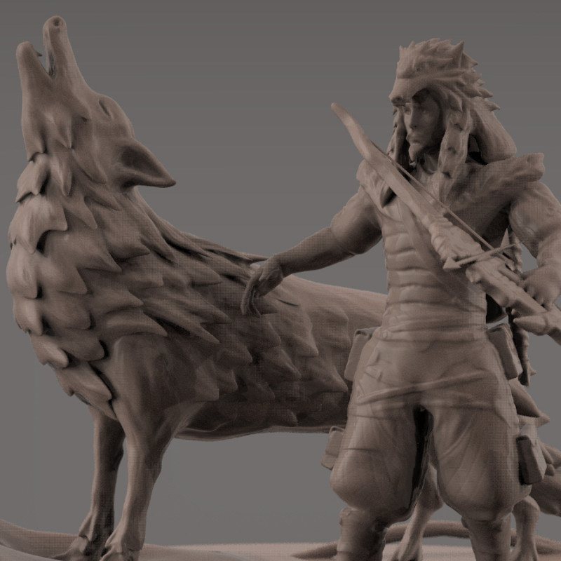 Wolf Hanzo: Blizzard/Overwatch Inspiration 