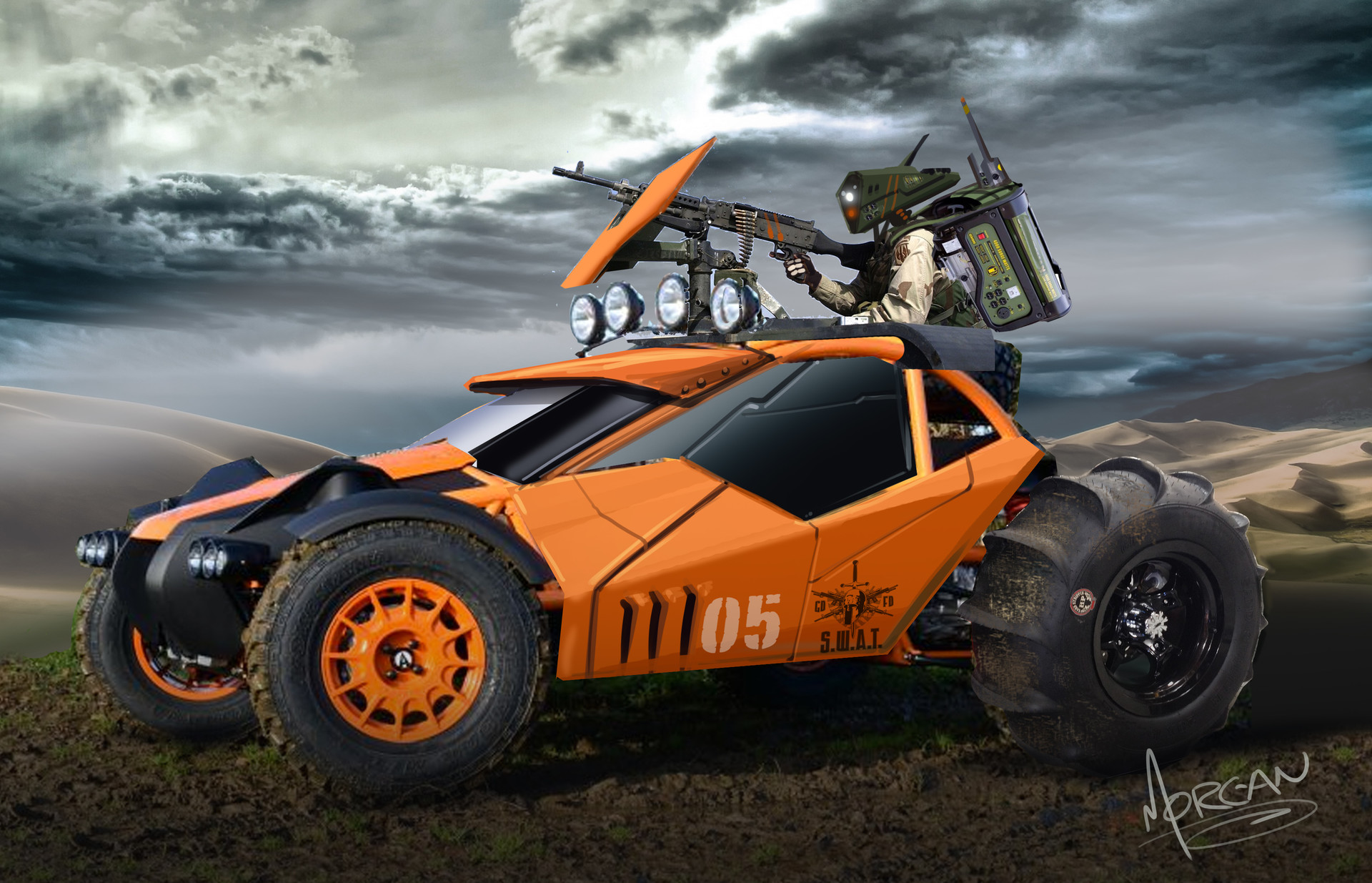 Atv all Terrain vehicle