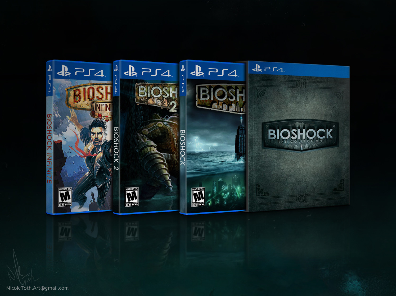 Tørke specielt ål ArtStation - The Bioshock Collection Set.