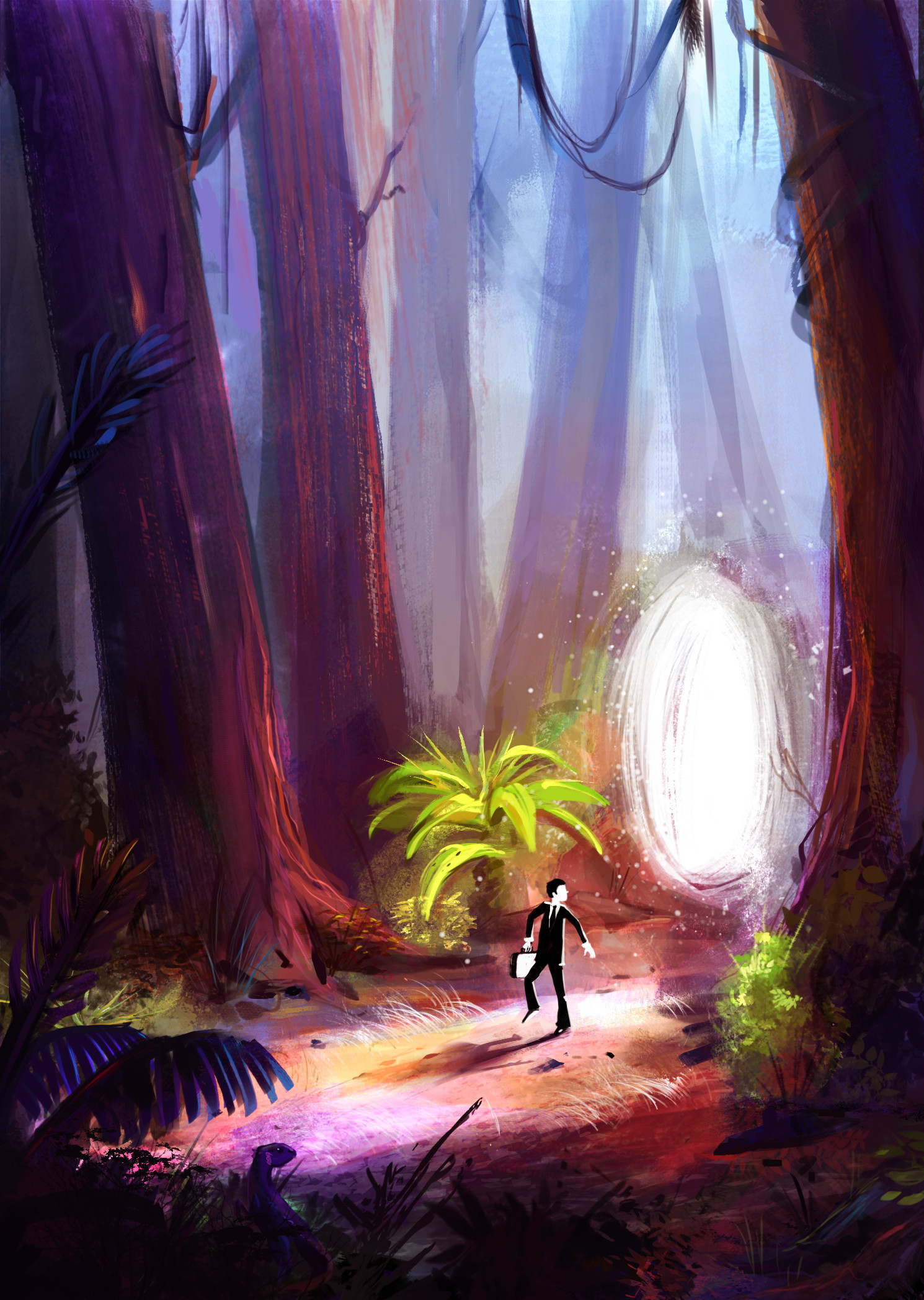 Artstation Time Travel Alex Mouron