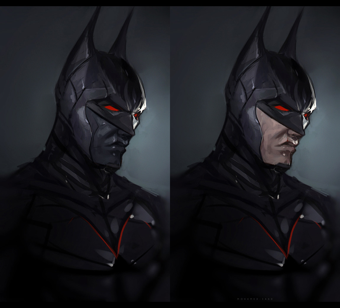 ArtStation - batman beyond sketch