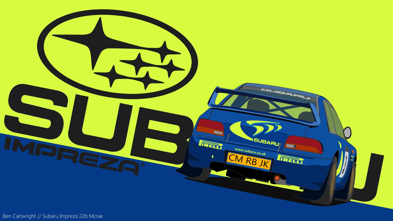 Artstation Currently Being Reworked Subaru Impreza 22b Wrc Mcrae Ben Cartwright Get your weekly helping of fresh wallpapers! currently being reworked subaru impreza