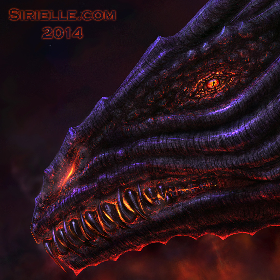 Dragon closeup