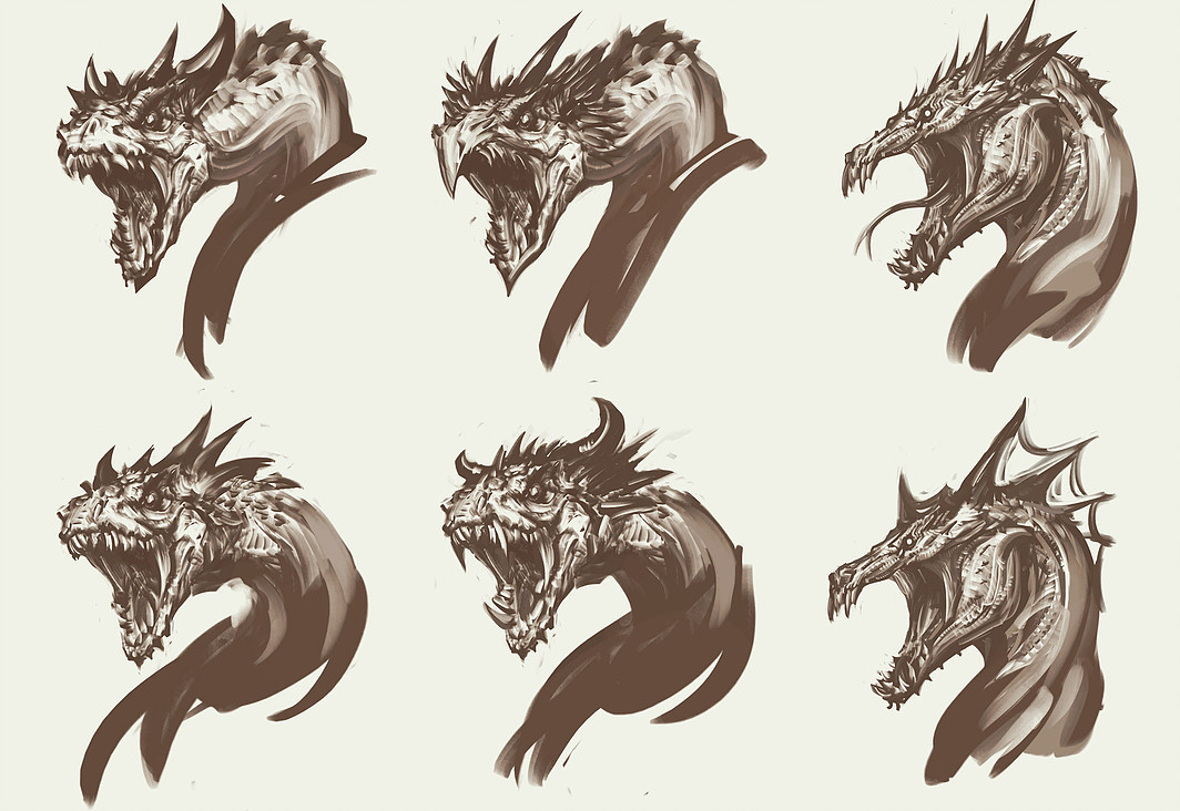 Easy Drawing Guides - How to Draw a Dragon Head. Easy to Draw Art Project  for Kids. See the Full Drawing Tutorial on https://bit.ly/3fuXnSt . # DragonHead #HowToDraw #DrawingIdeas | Facebook
