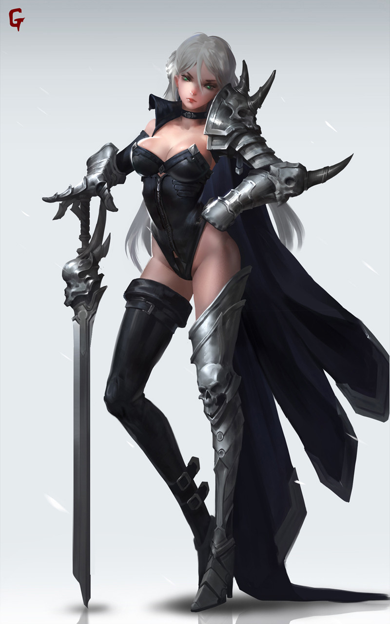 ArtStation - Female swordsmen