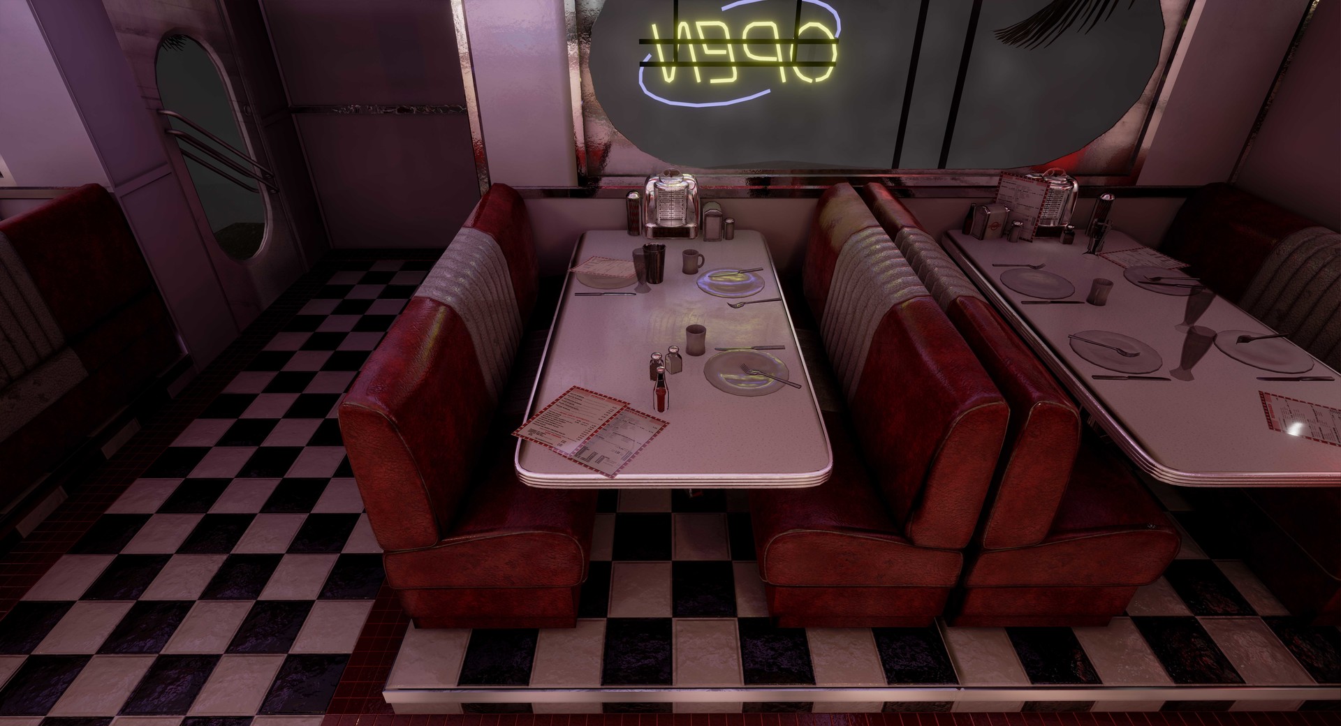 George O'Keeffe - '50s Diner Diorama
